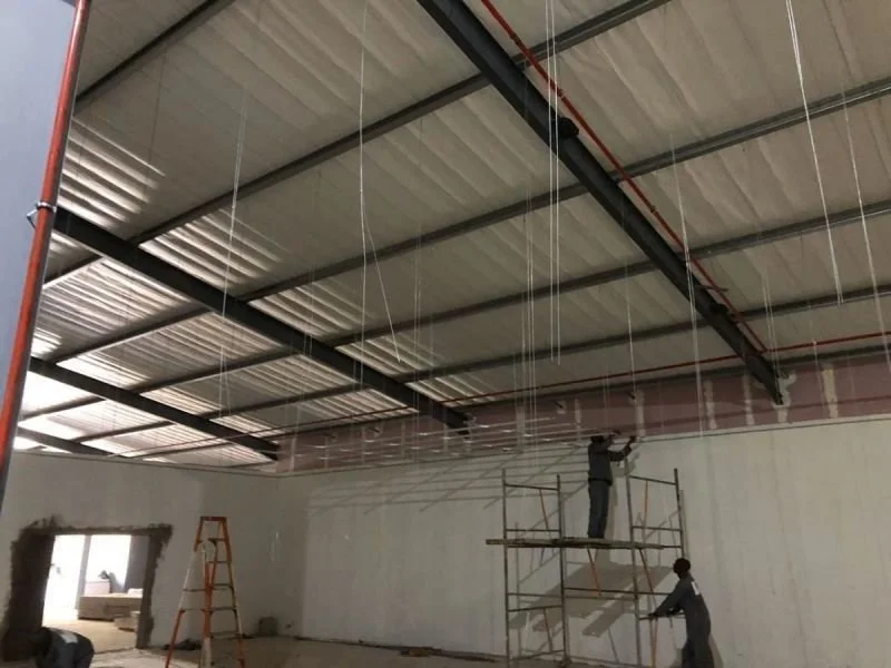 Metal Drywall being used as a more secure option